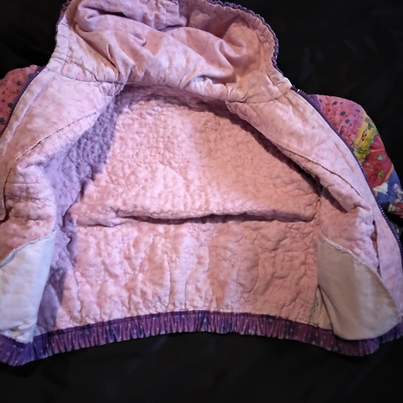 Multi colored Toddler girl winter coat. 4T - Picture 9 of 10